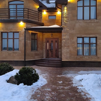 Коттеджная остекленная дверь Коттеджная остекленная дверь